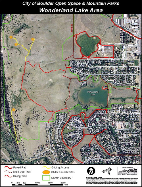 North Boulder Map